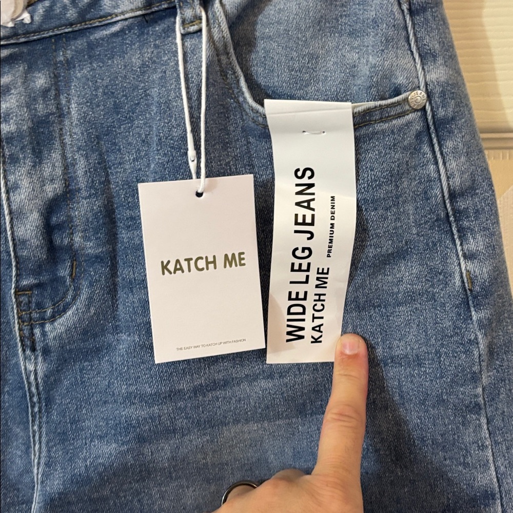 Katch Me Blue Denim Jeans - Picture 4 of 10